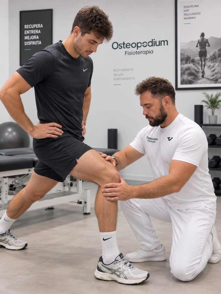 Fisioterapia de rodilla en Sonseca - Osteopodium